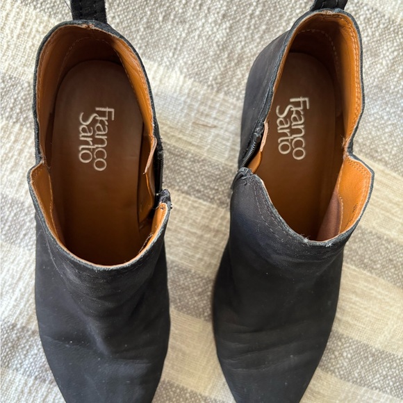 Franco Sarto Suede Booties Size 8 - Picture 9 of 9